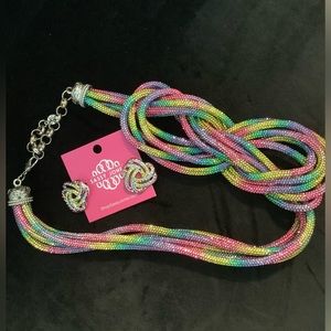 Sassy Jones ‘Vivienne’ Sun Studs and Necklace